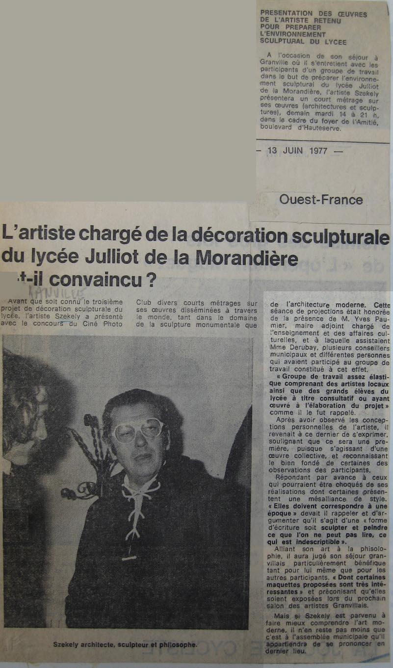 Ouest France 13-6-1977