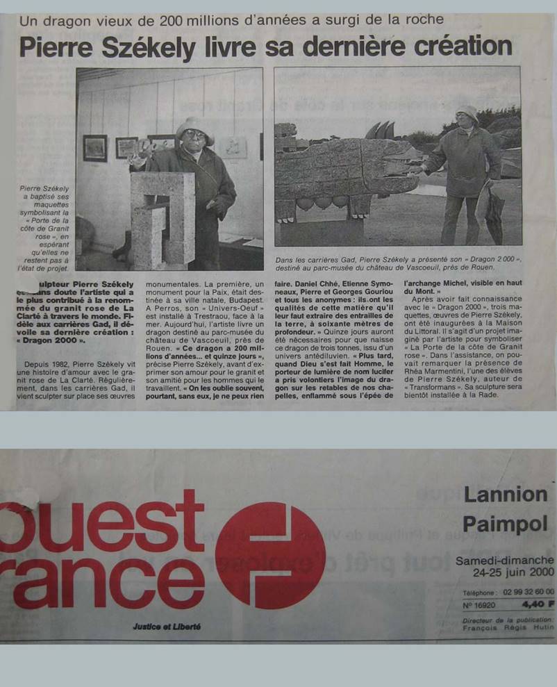 Ouest France 24 juin 2000