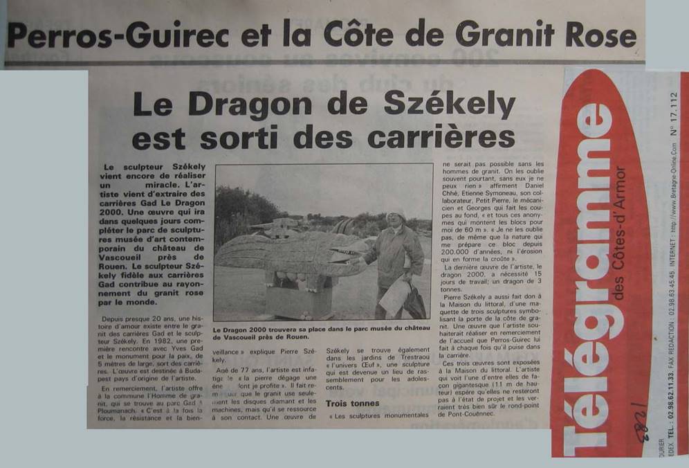 Le T�l�gramme des C�tes d'Armor Juin 2000