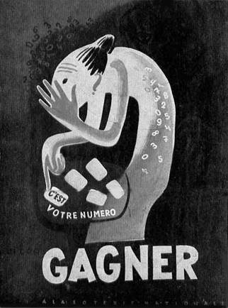 47-01 affiche loterie Nle