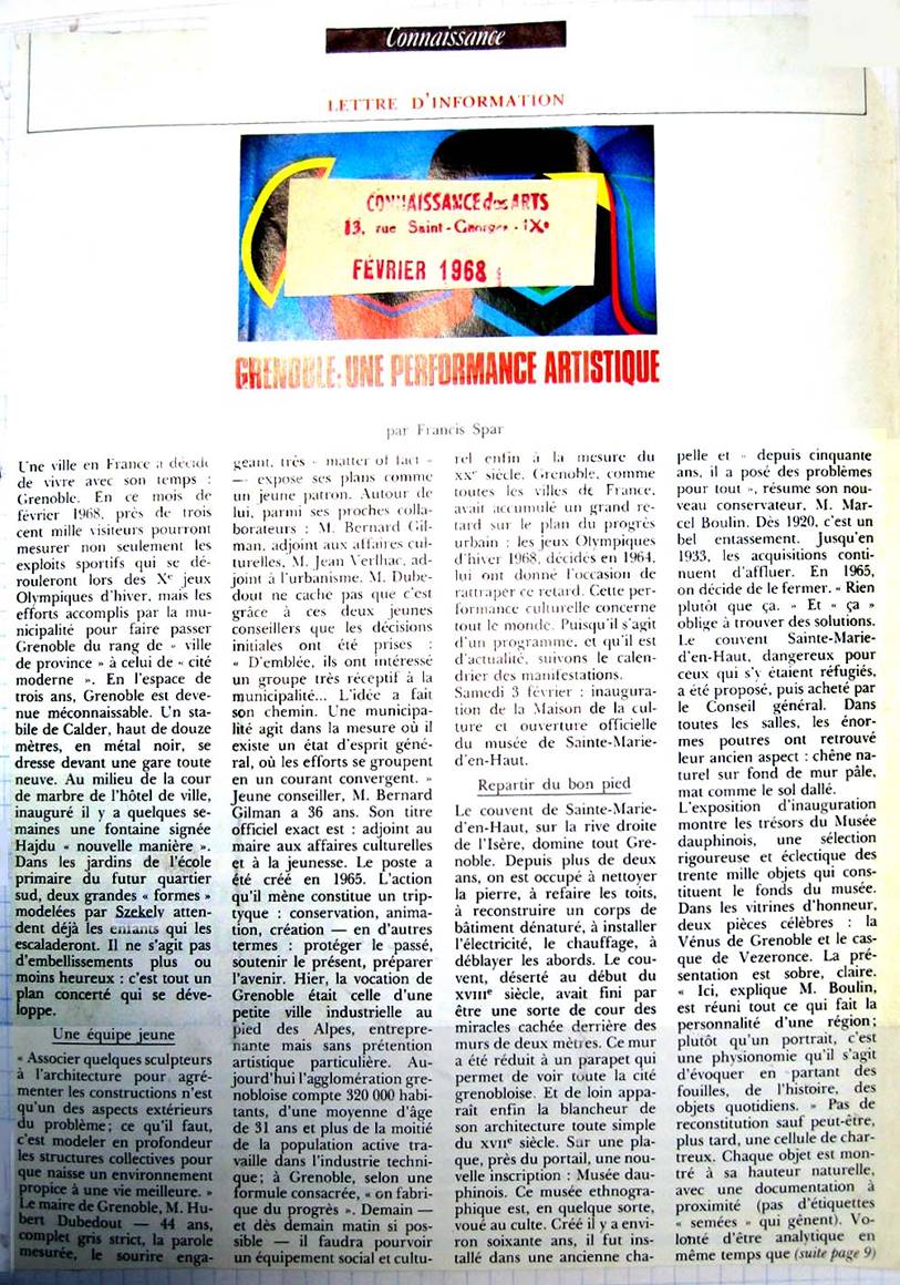 Connaissance des Arts F�v-68