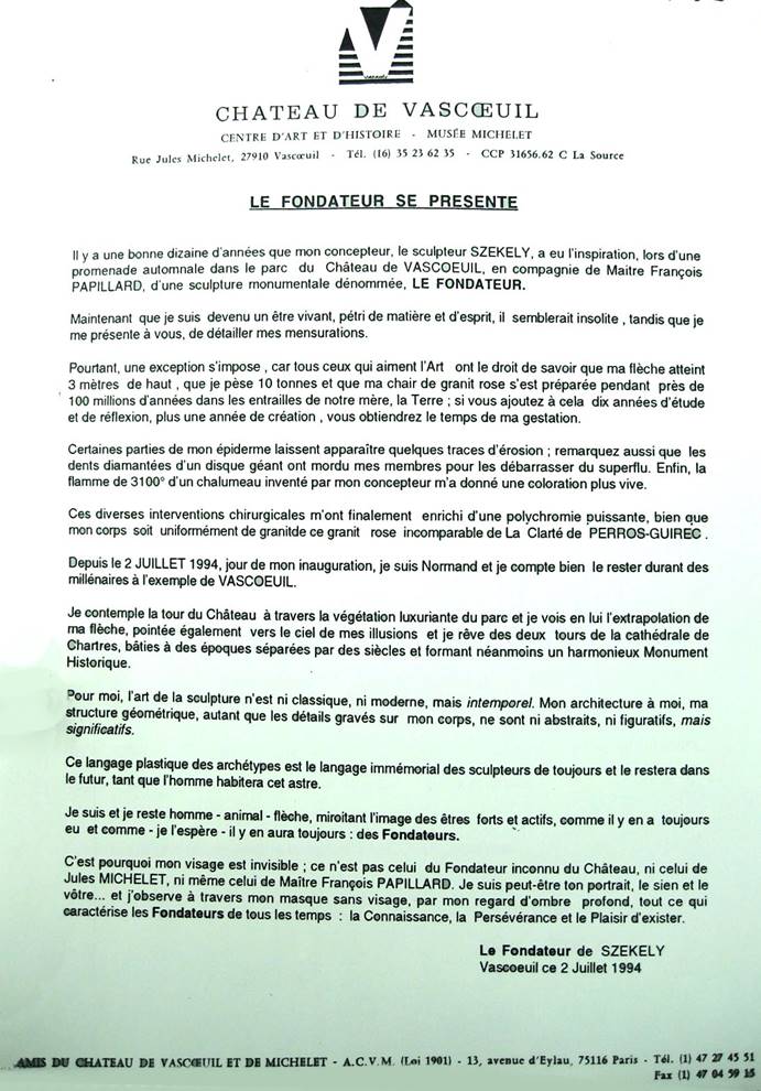 94-01 Fondateur 2-7-1994